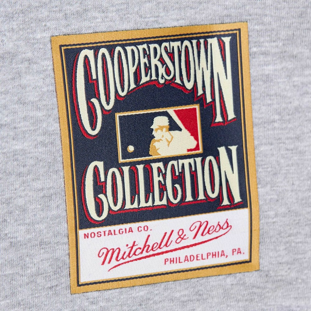 David Ortiz Boston Red Sox Cooperstown Collection Player T-Shirt Grey Heather | Mitchell & Ness