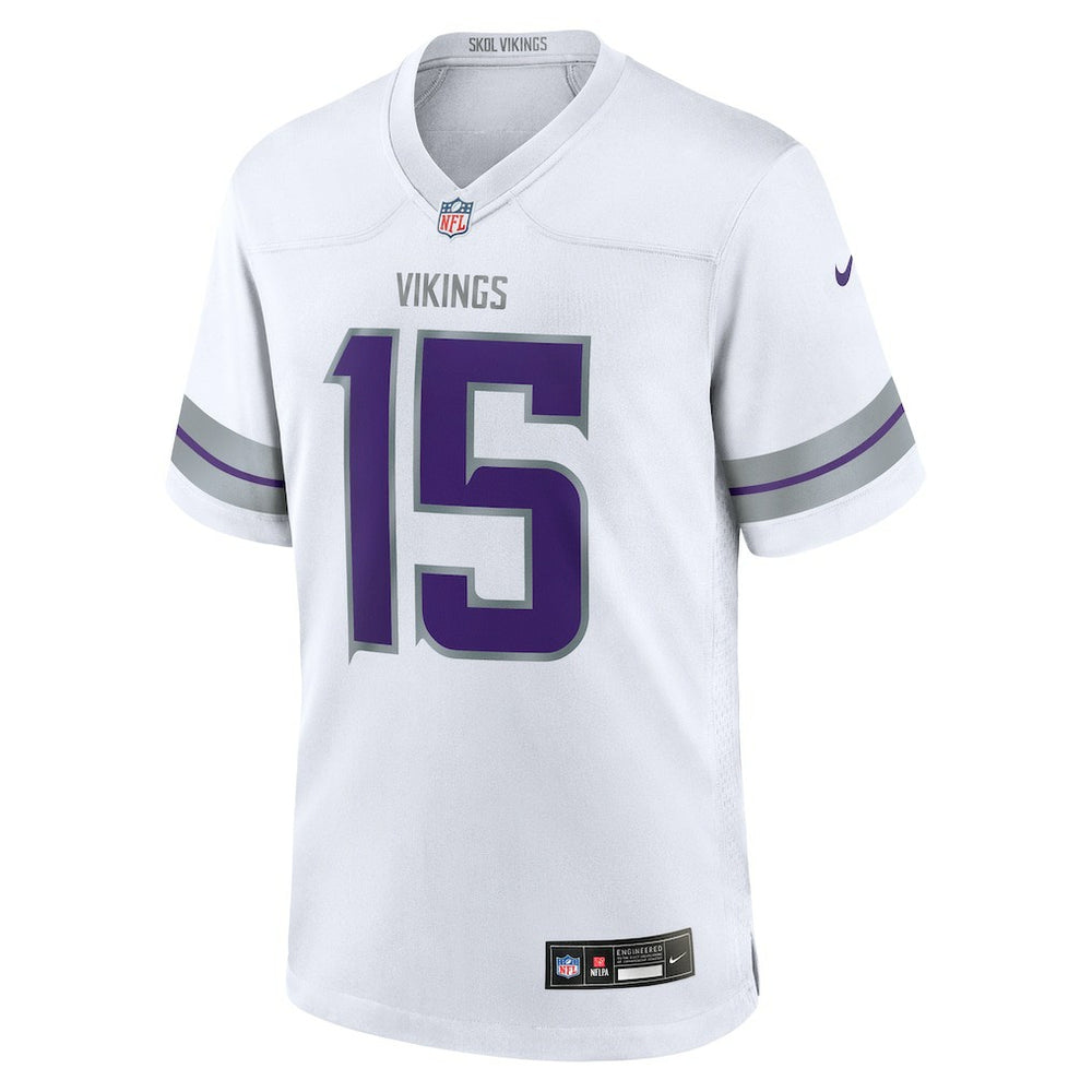 Dallas Turner Minnesota Vikings Alternate Game Jersey - White