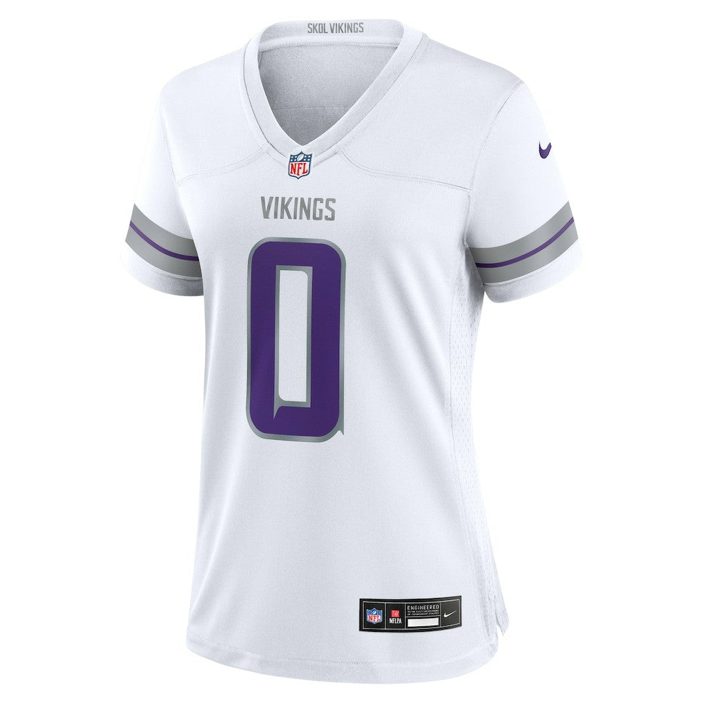 Ivan Pace Jr Minnesota Vikings Women's Alternate Game Jersey - White