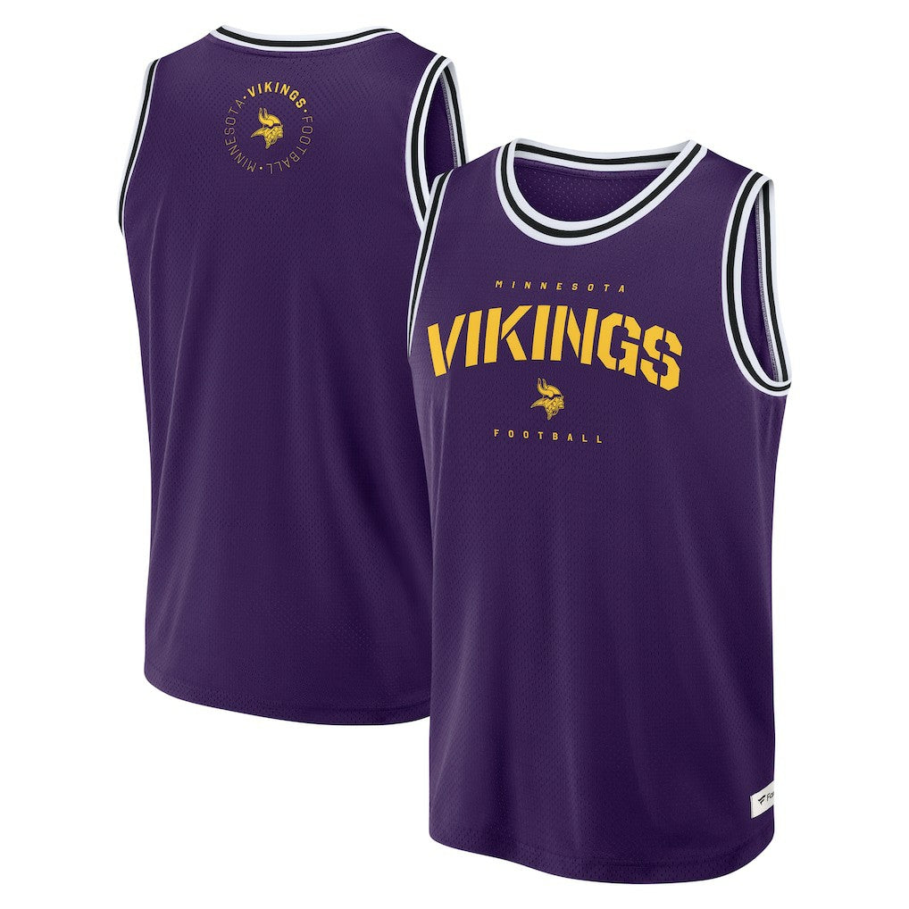 Minnesota Vikings Elements Future Ground Jersey Tank Top - Purple cheap