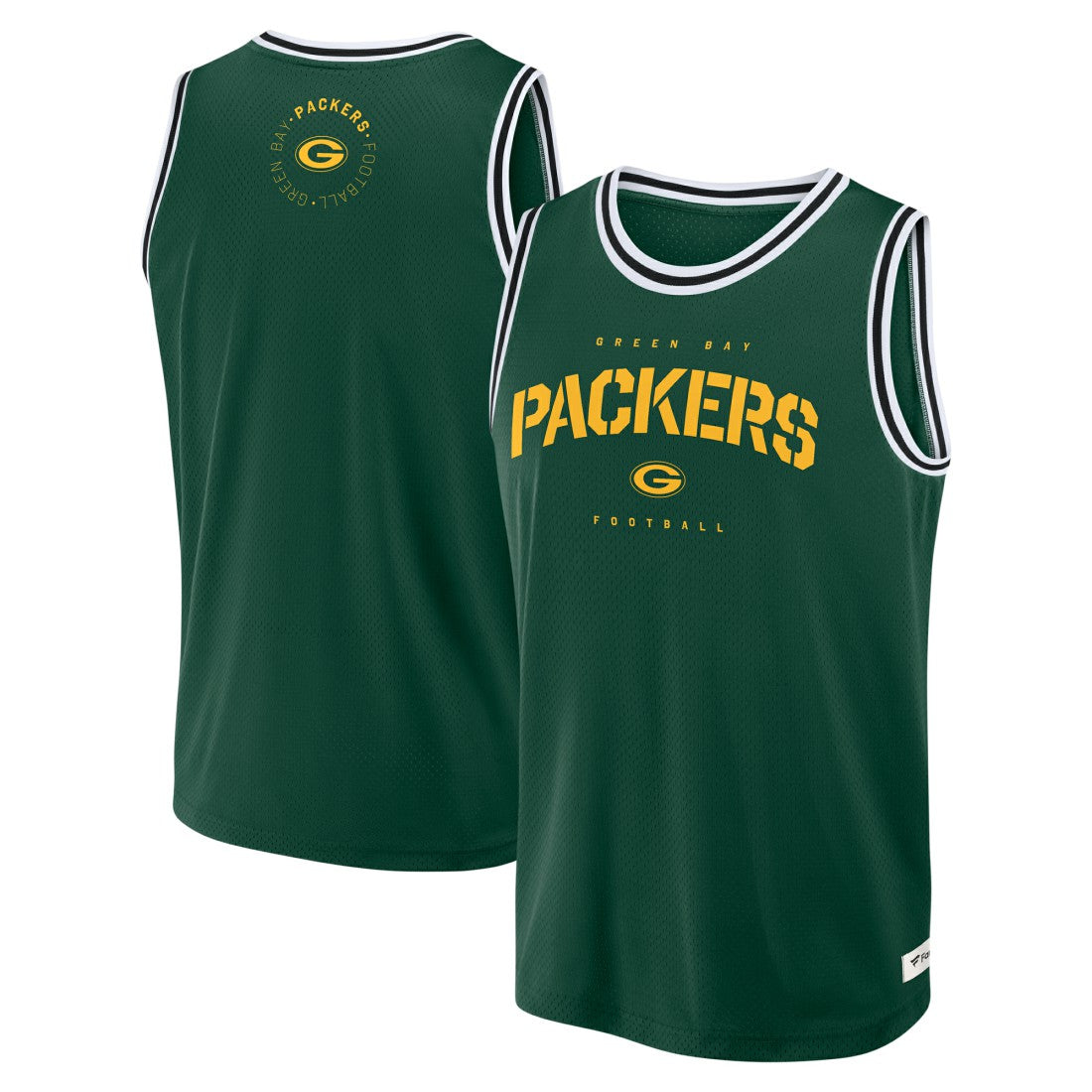 Green Bay Packers Elements Future Ground Jersey Tank Top - Green discount