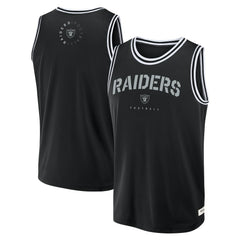 Las Vegas Raiders Elements Future Ground Jersey Tank Top - Black for sale