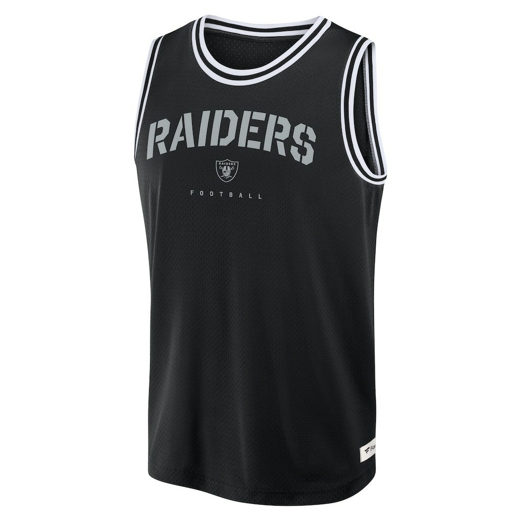 Las Vegas Raiders Elements Future Ground Jersey Tank Top - Black for sale