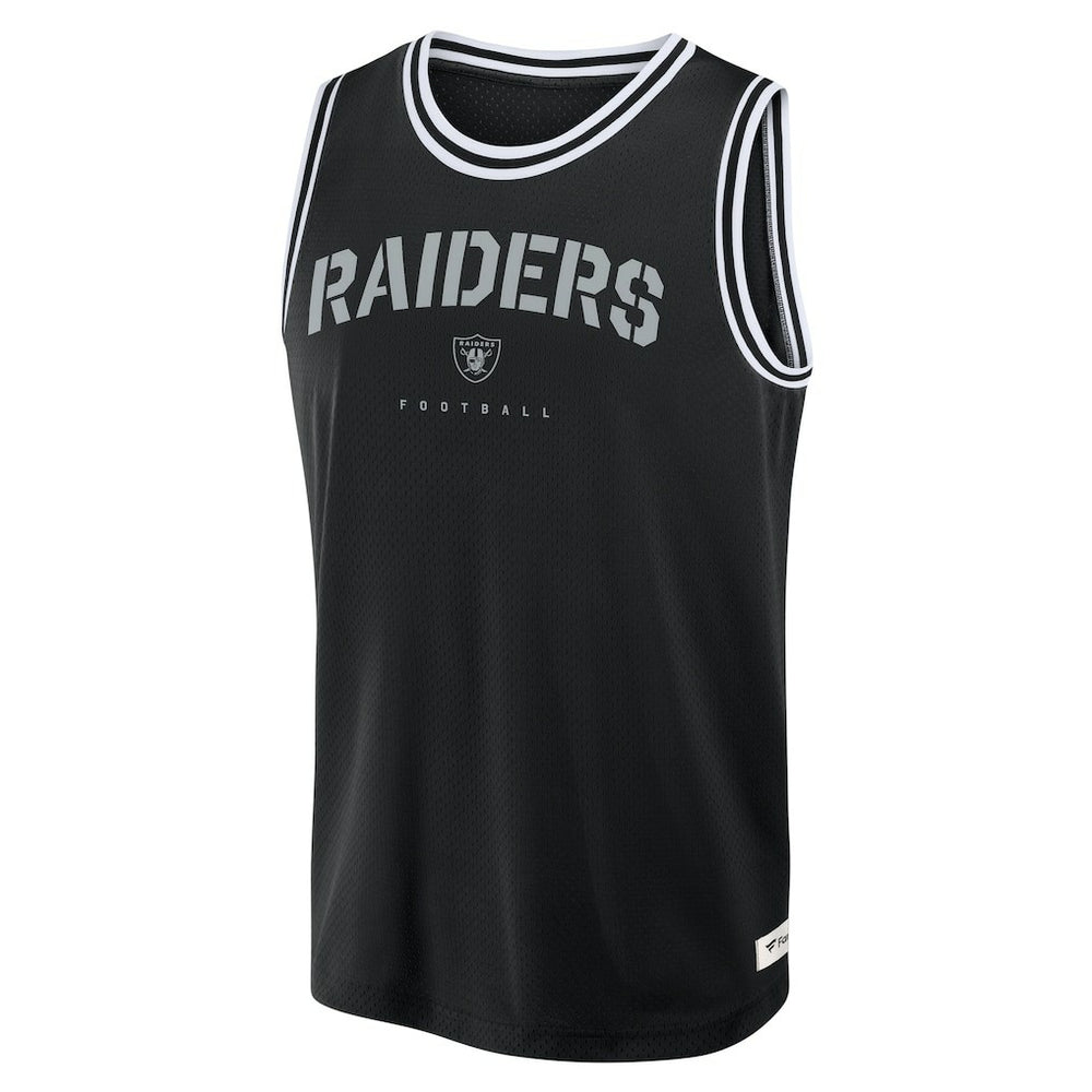 Las Vegas Raiders Elements Future Ground Jersey Tank Top - Black for sale