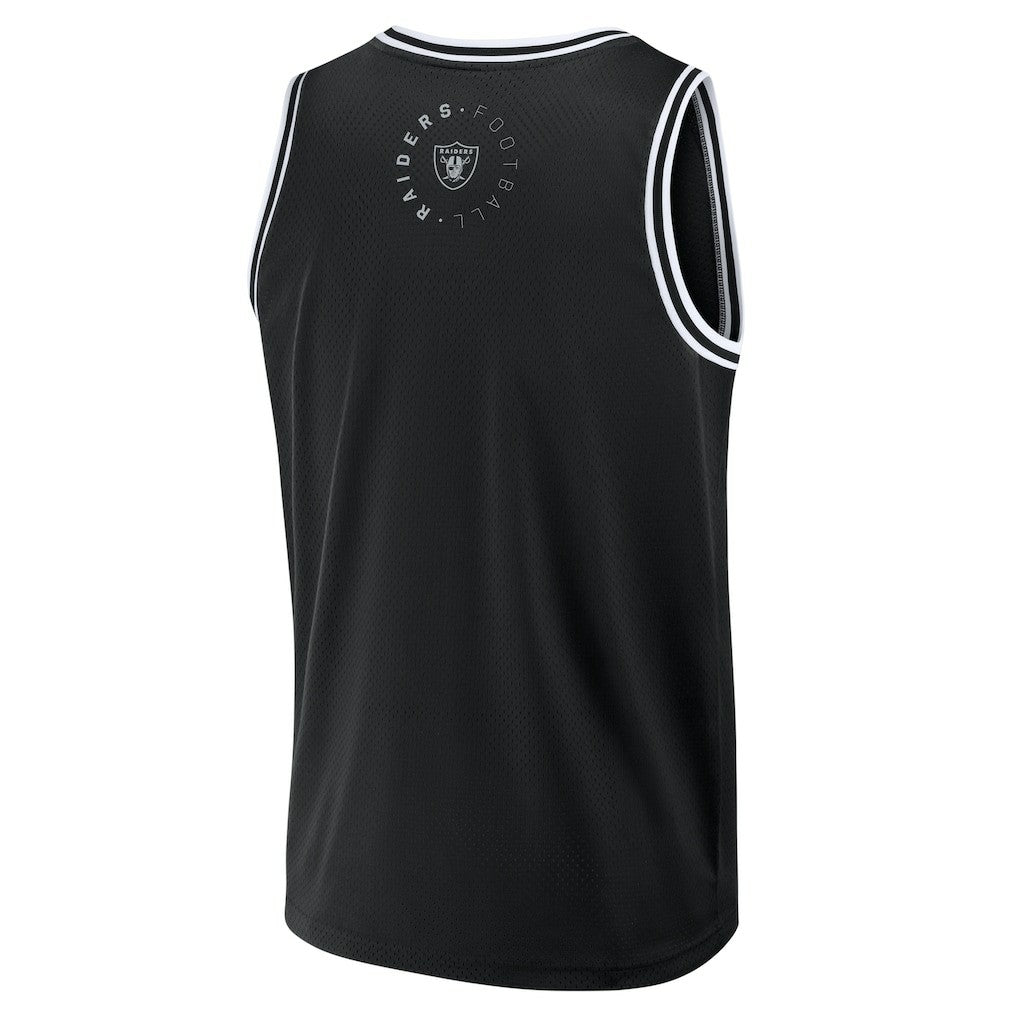 Las Vegas Raiders Elements Future Ground Jersey Tank Top - Black for sale