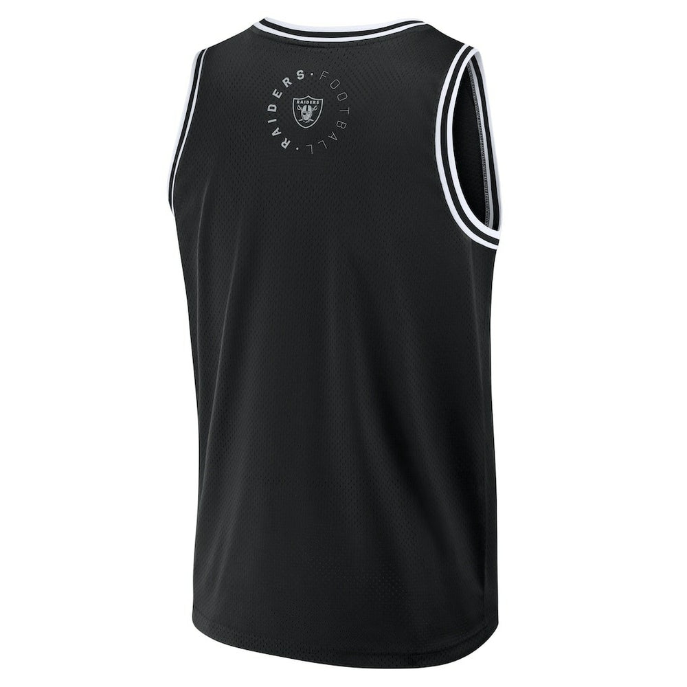 Las Vegas Raiders Elements Future Ground Jersey Tank Top - Black for sale