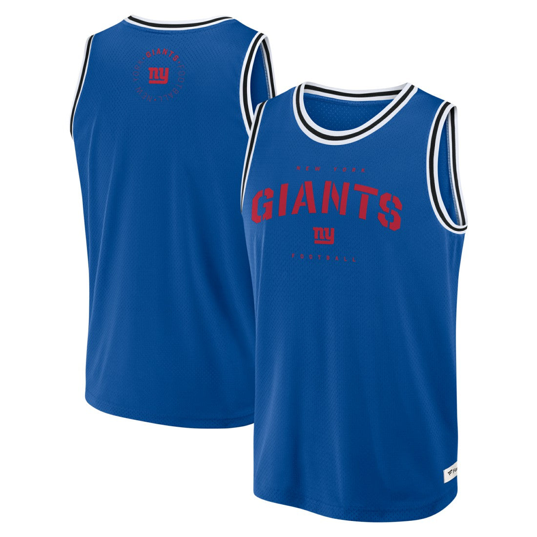 New York Giants Elements Future Ground Jersey Tank Top - Royal discount
