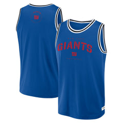 New York Giants Elements Future Ground Jersey Tank Top - Royal discount
