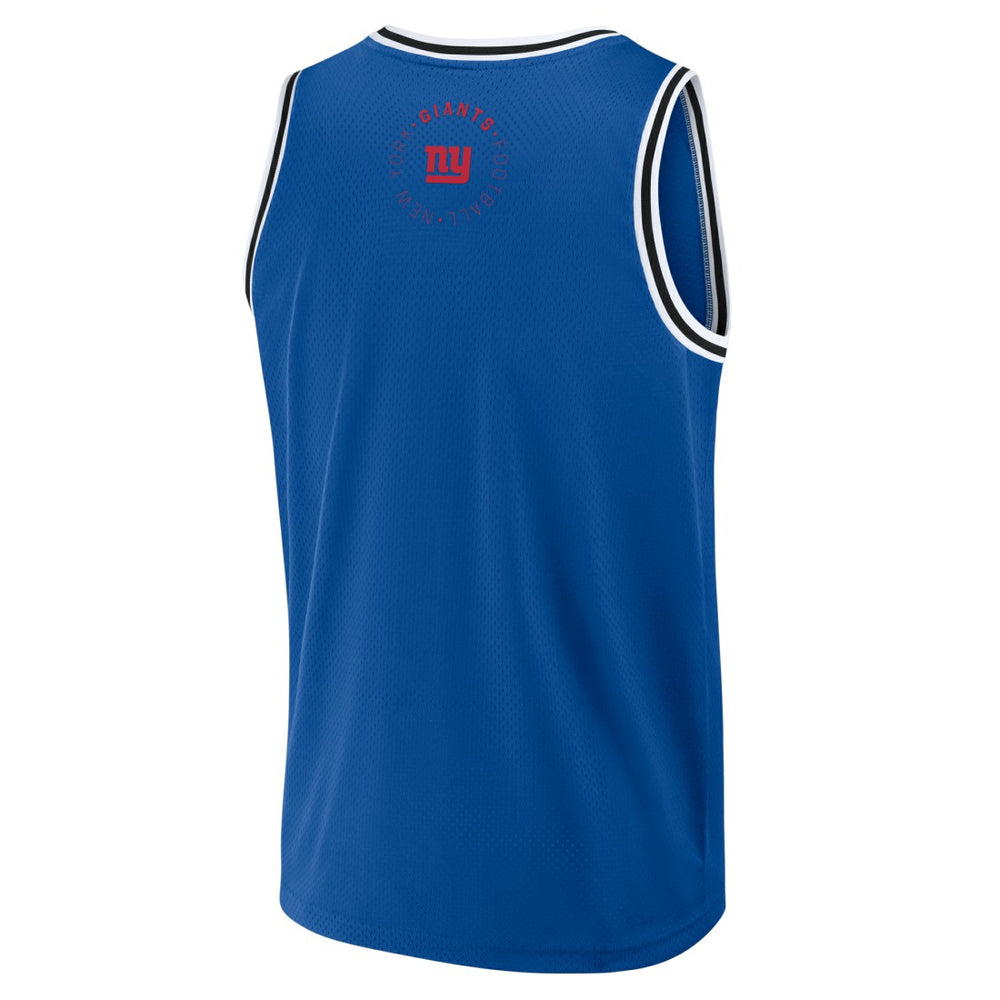 New York Giants Elements Future Ground Jersey Tank Top - Royal discount