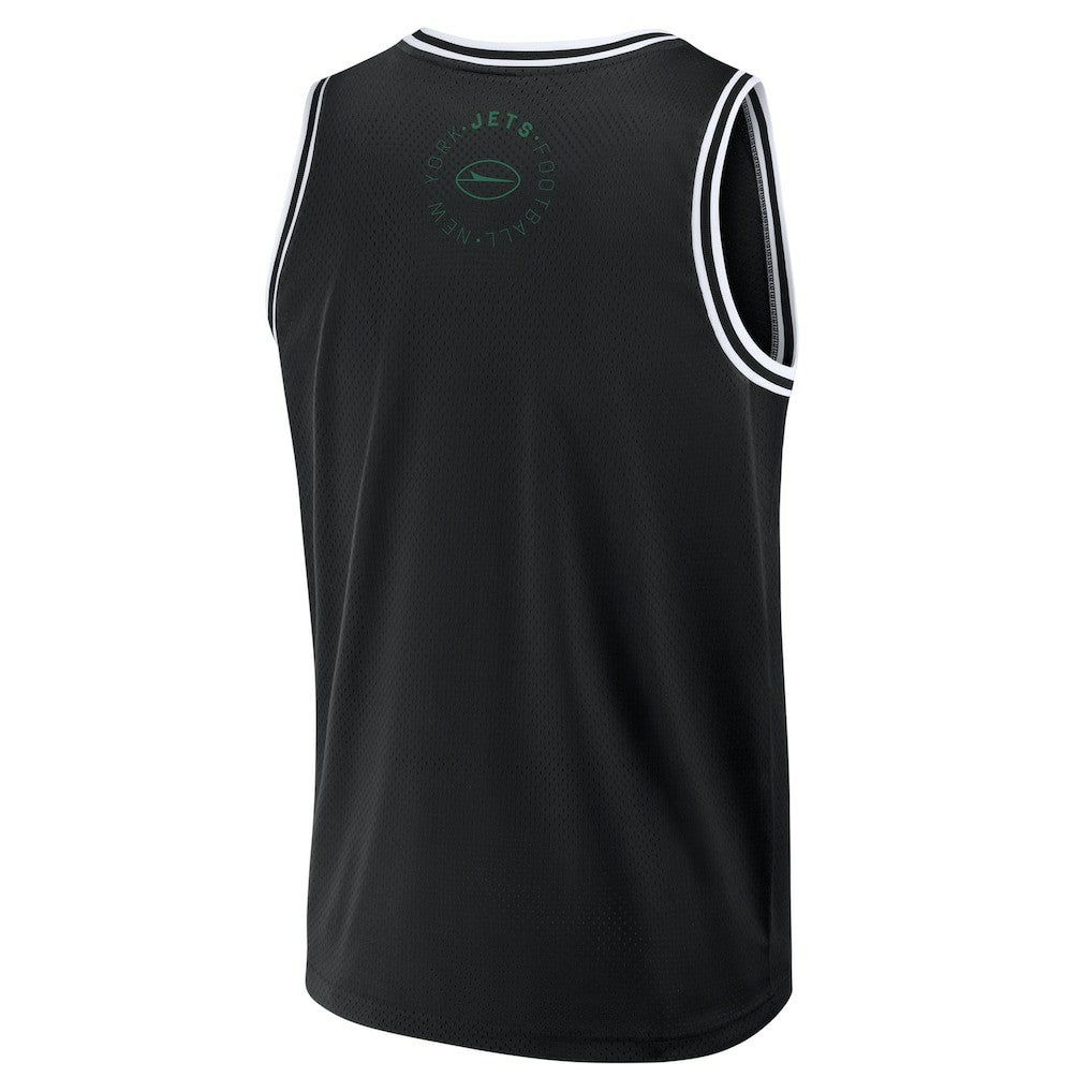 New York Jets Elements Future Ground Jersey Tank Top - Black discount