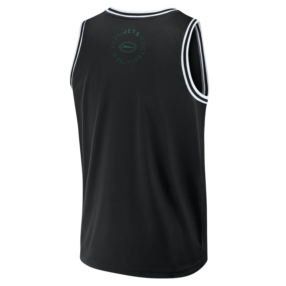 New York Jets Elements Future Ground Jersey Tank Top - Black discount