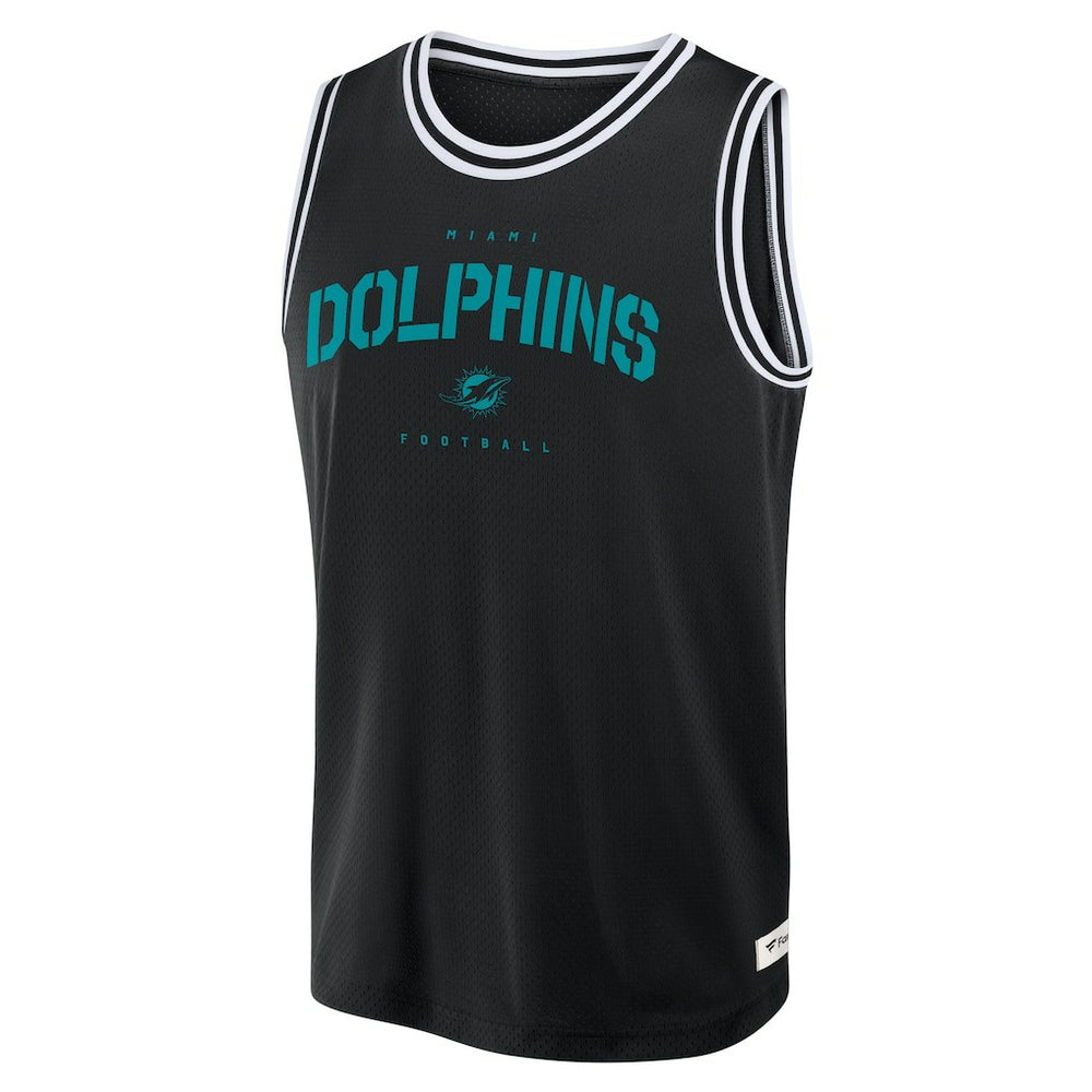 Miami Dolphins Elements Future Ground Jersey Tank Top - Black online