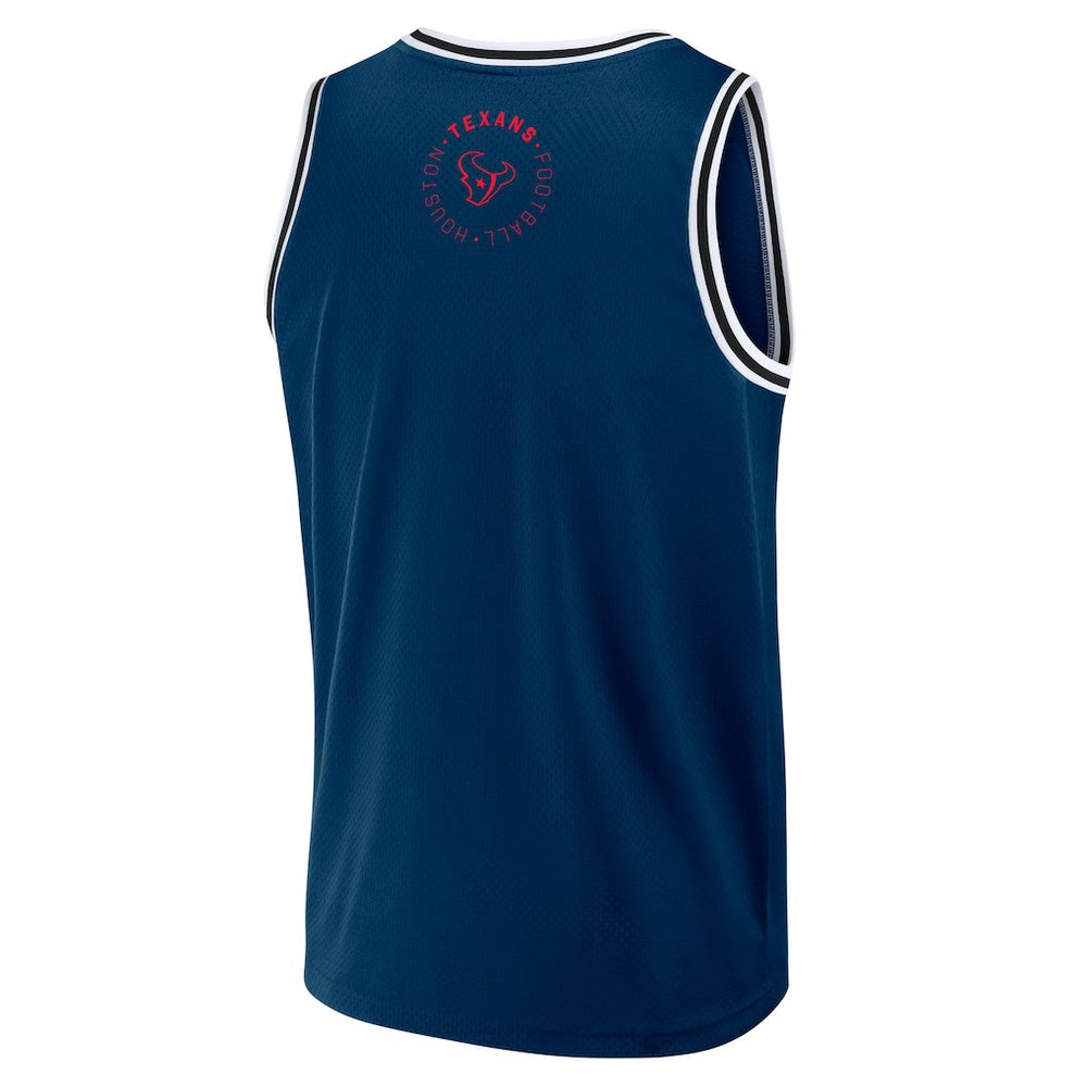 Houston Texans Elements Future Ground Jersey Tank Top - Navy discount