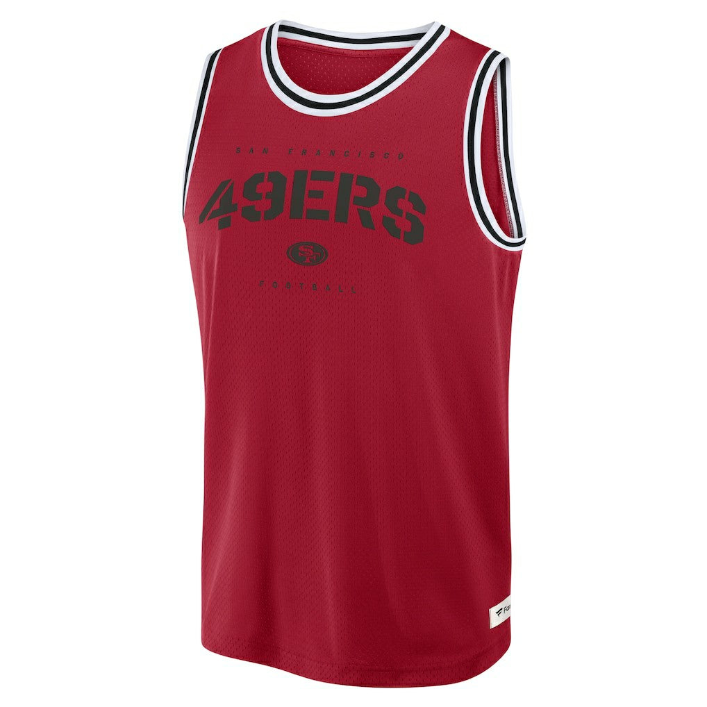 San Francisco 49ers Elements Future Ground Jersey Tank Top - Scarlet cheap