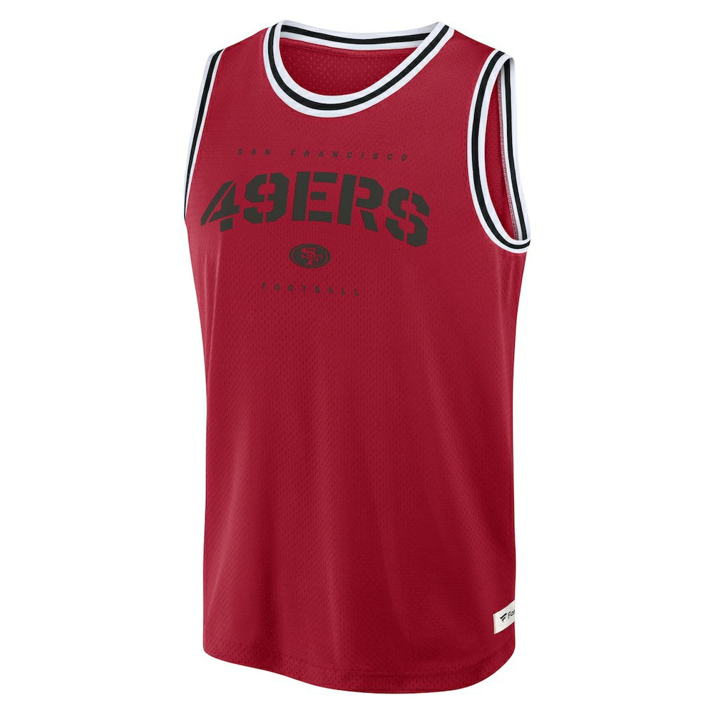 San Francisco 49ers Elements Future Ground Jersey Tank Top - Scarlet cheap