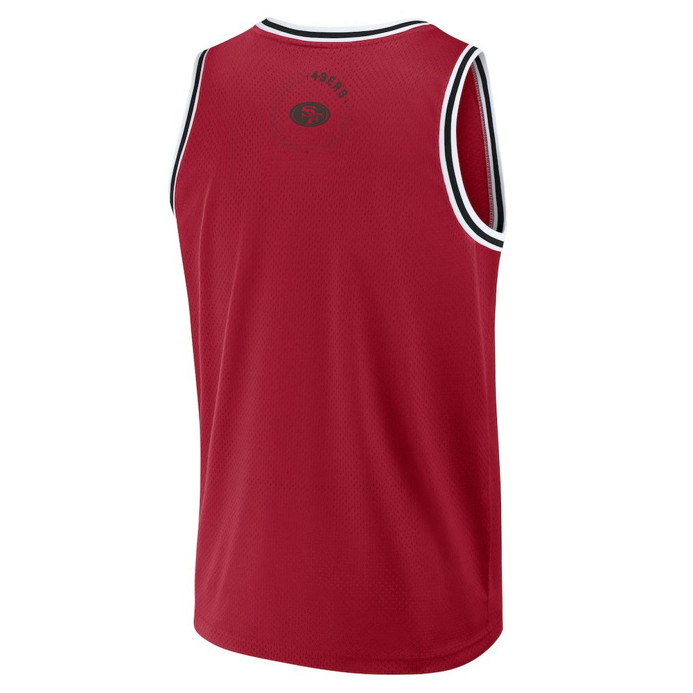 San Francisco 49ers Elements Future Ground Jersey Tank Top - Scarlet cheap