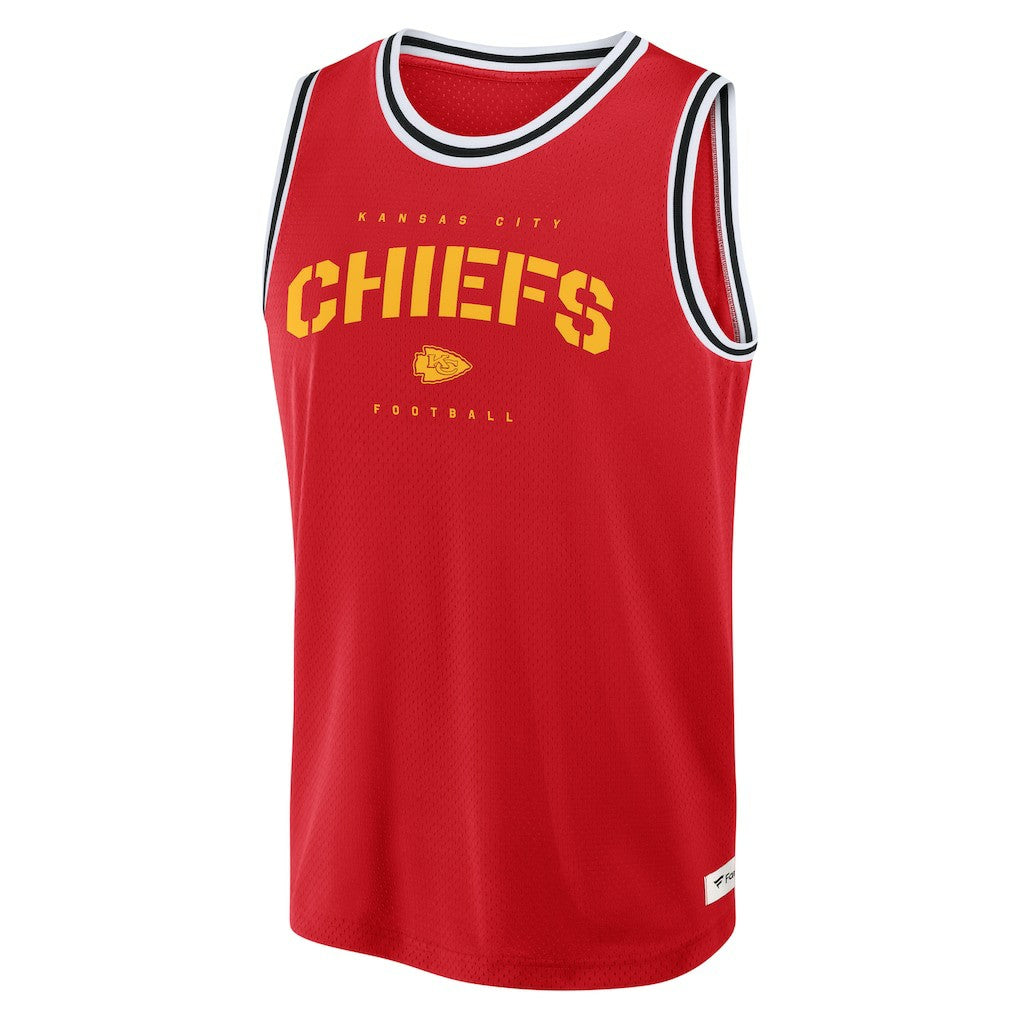 Kansas City Chiefs Elements Future Ground Jersey Tank Top - Red on sale