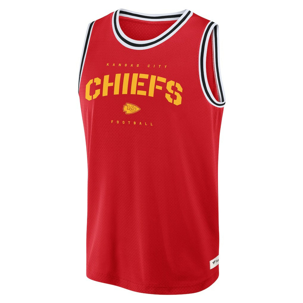 Kansas City Chiefs Elements Future Ground Jersey Tank Top - Red on sale