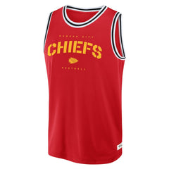 Kansas City Chiefs Elements Future Ground Jersey Tank Top - Red on sale