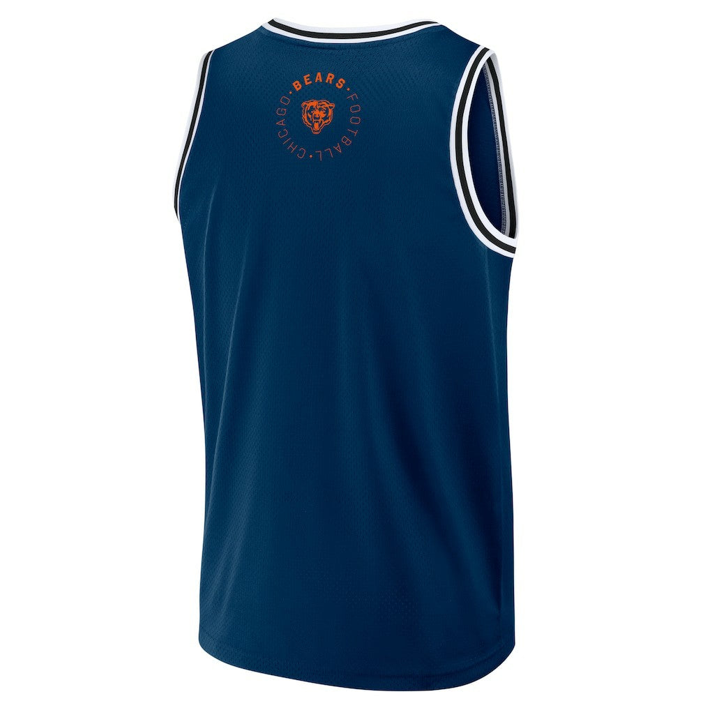 Chicago Bears Elements Future Ground Jersey Tank Top - Navy outlet