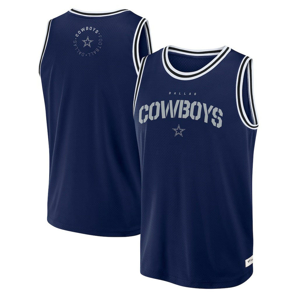 Dallas Cowboys Elements Future Ground Jersey Tank Top - Navy cheap