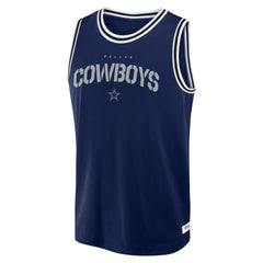 Dallas Cowboys Elements Future Ground Jersey Tank Top - Navy cheap