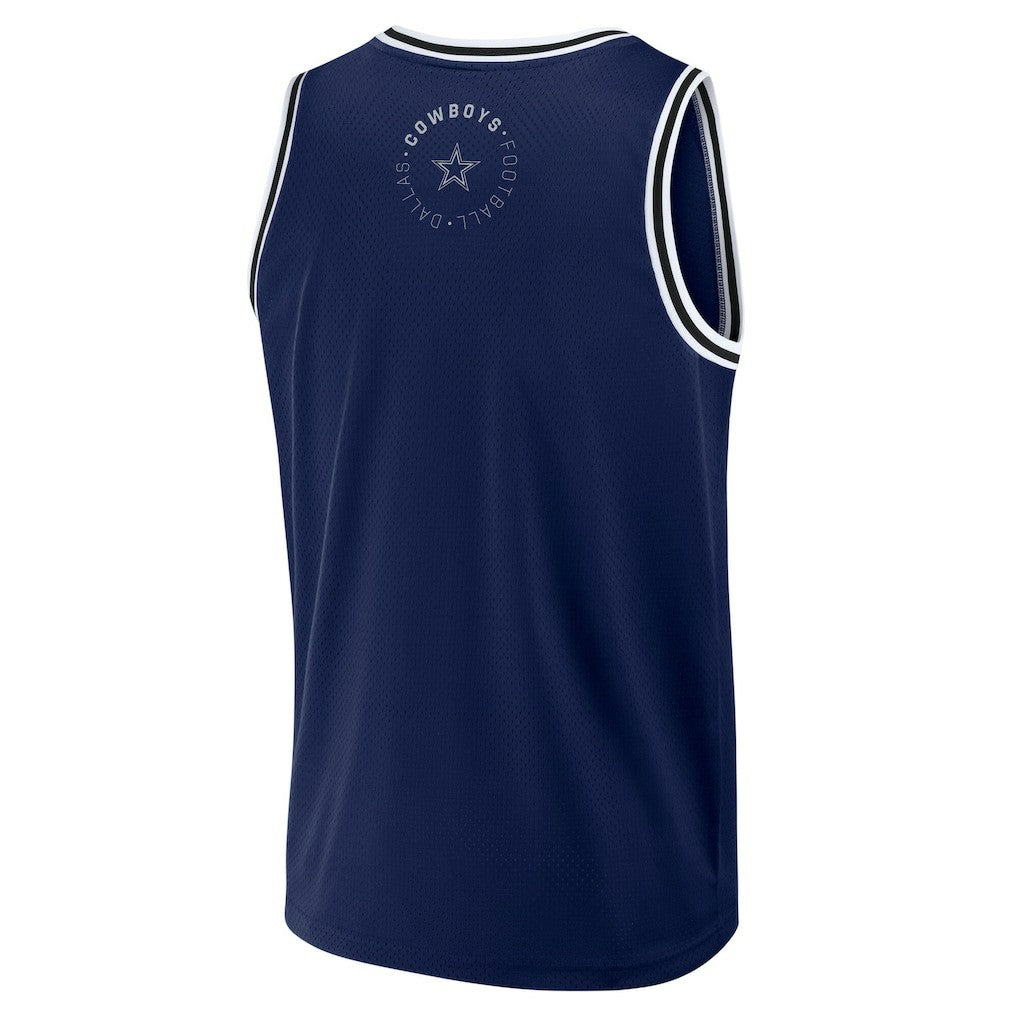 Dallas Cowboys Elements Future Ground Jersey Tank Top - Navy cheap