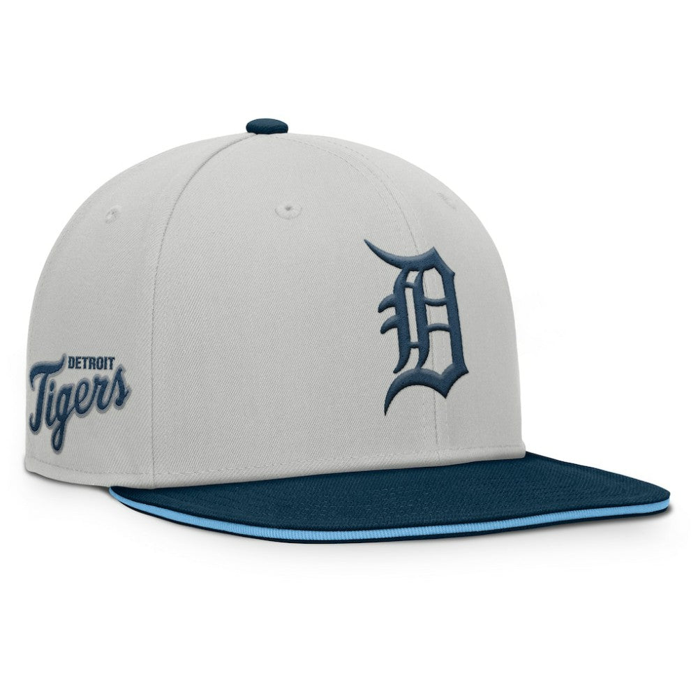 Detroit Tigers Knuckleball Snapback Hat Gray