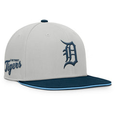 Detroit Tigers Knuckleball Snapback Hat Gray