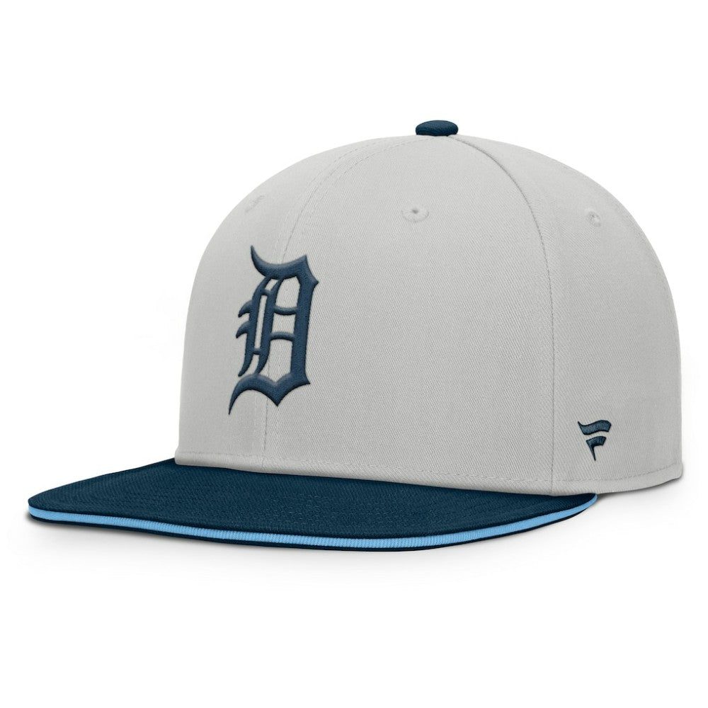 Detroit Tigers Knuckleball Snapback Hat Gray