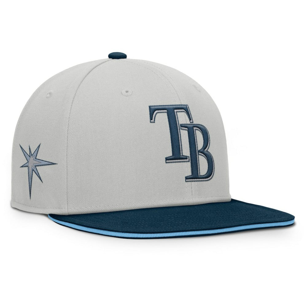 Tampa Bay Rays Knuckleball Snapback Hat Gray