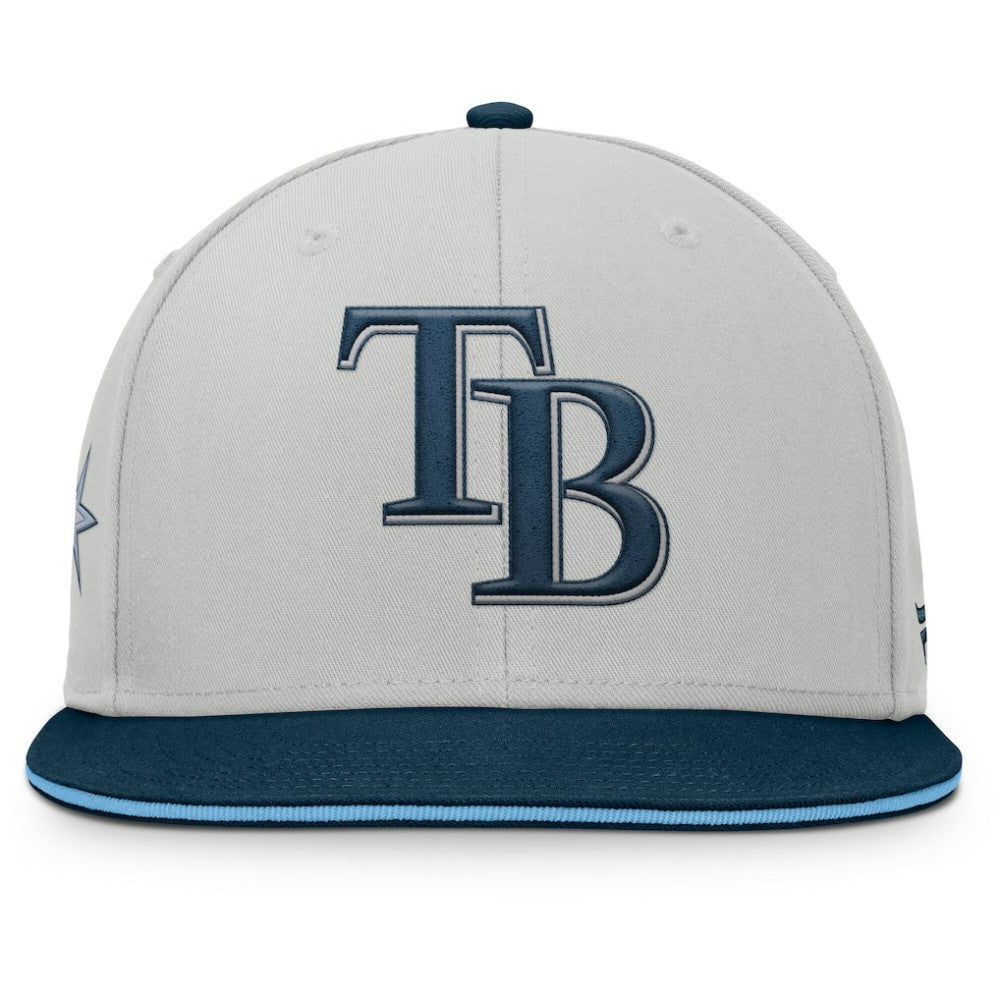 Tampa Bay Rays Knuckleball Snapback Hat Gray