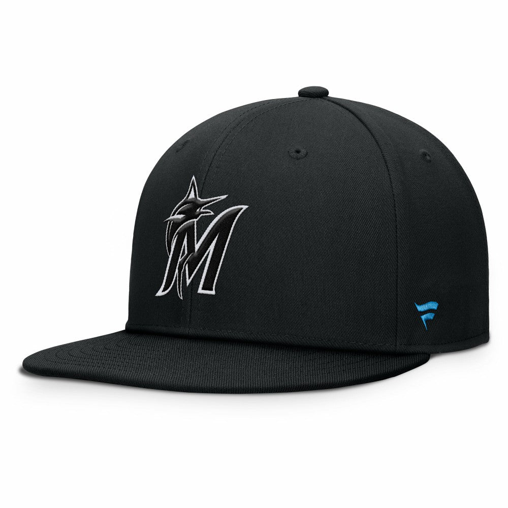 Miami Marlins Walk-Off Bullpen Snapback Hat Black