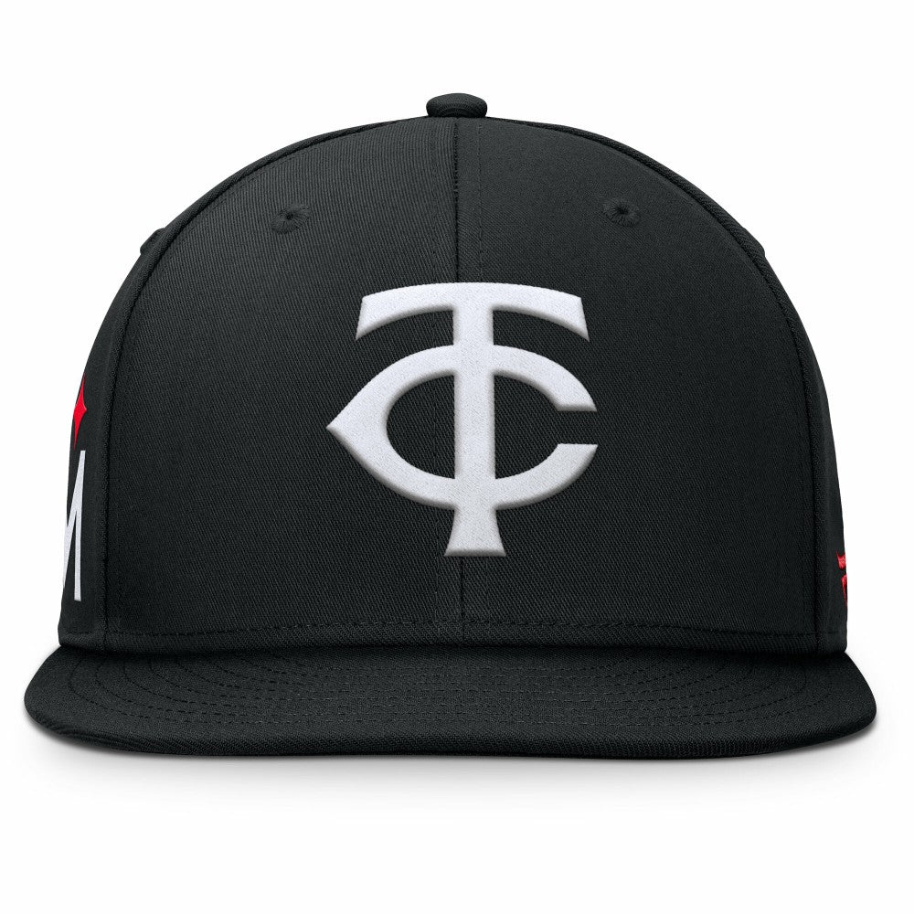 Minnesota Twins Walk-Off Bullpen Snapback Hat Black