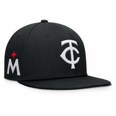 Minnesota Twins Walk-Off Bullpen Snapback Hat Black