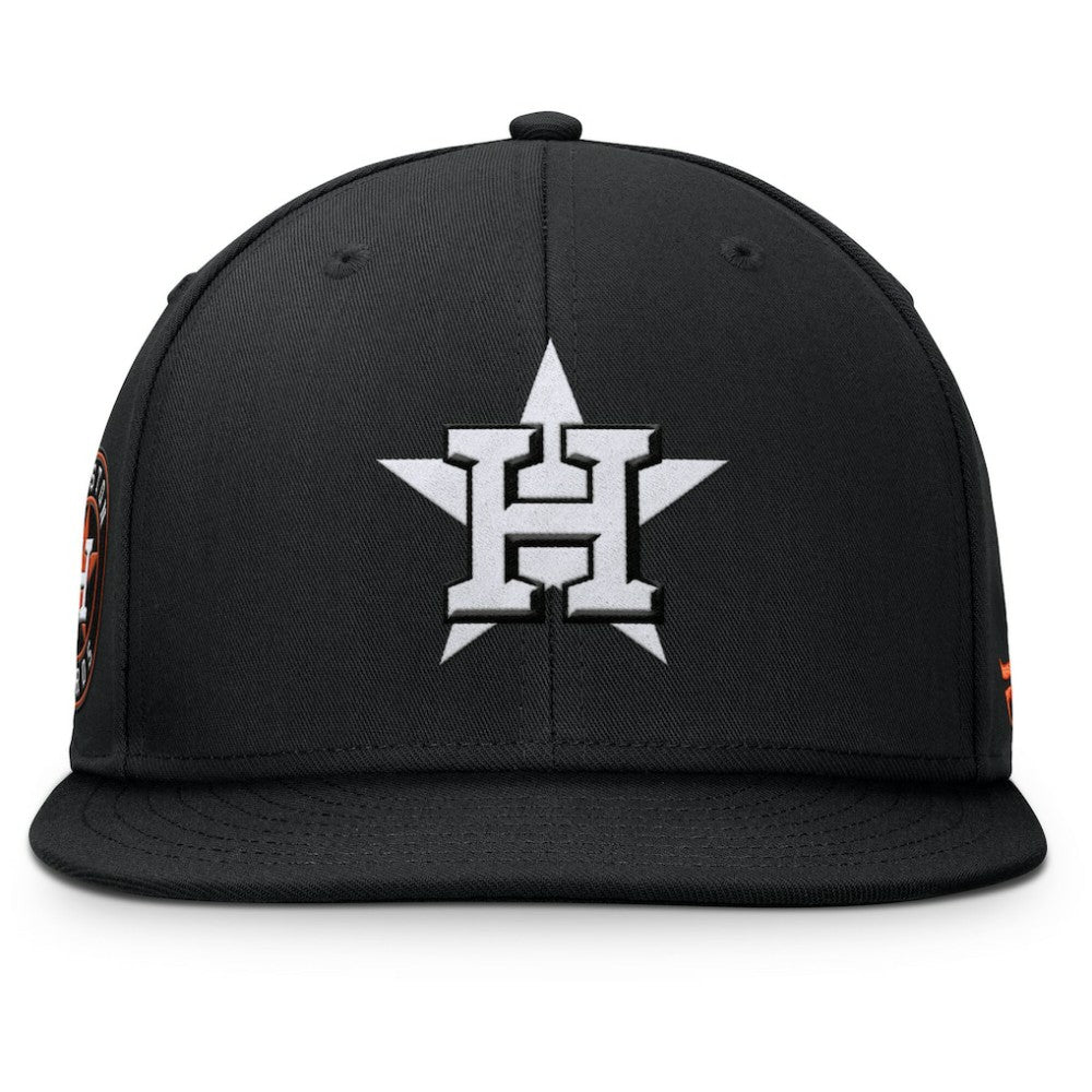Houston Astros Walk-Off Bullpen Snapback Hat Black