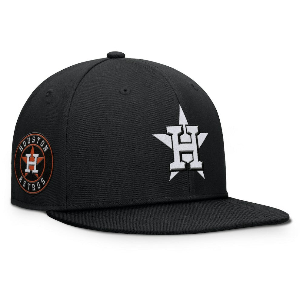 Houston Astros Walk-Off Bullpen Snapback Hat Black