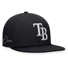 Tampa Bay Rays Walk-Off Bullpen Snapback Hat Black