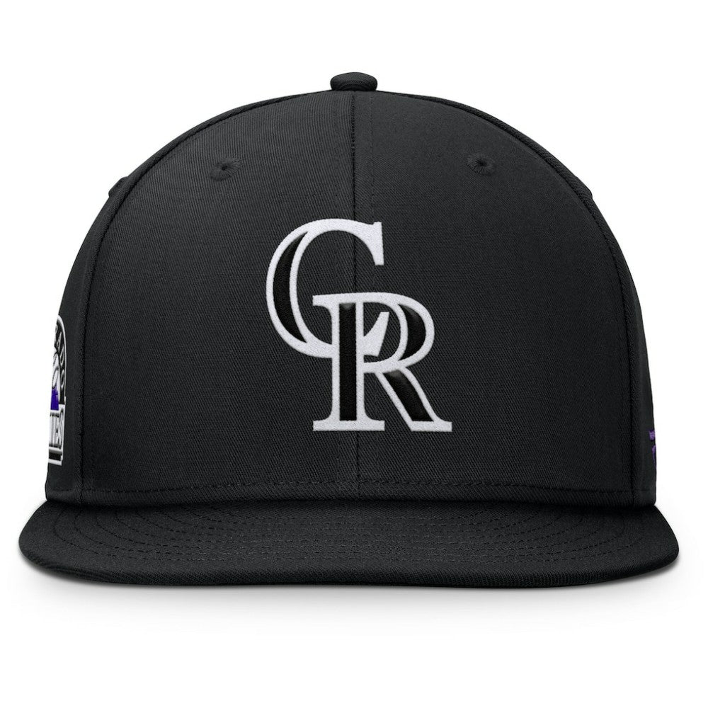 Colorado Rockies Walk-Off Bullpen Snapback Hat Black