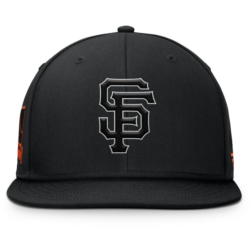 San Francisco Giants Walk-Off Bullpen Snapback Hat Black