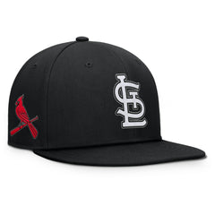 St. Louis Cardinals Walk-Off Bullpen Snapback Hat Black