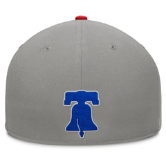 Philadelphia Phillies Clubhouse Dugout Fitted Hat Gray/Red