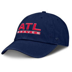 Atlanta Braves Women's Fly Out Adjustable Hat Navy