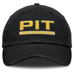 Pittsburgh Pirates Women's Fly Out Adjustable Hat Black