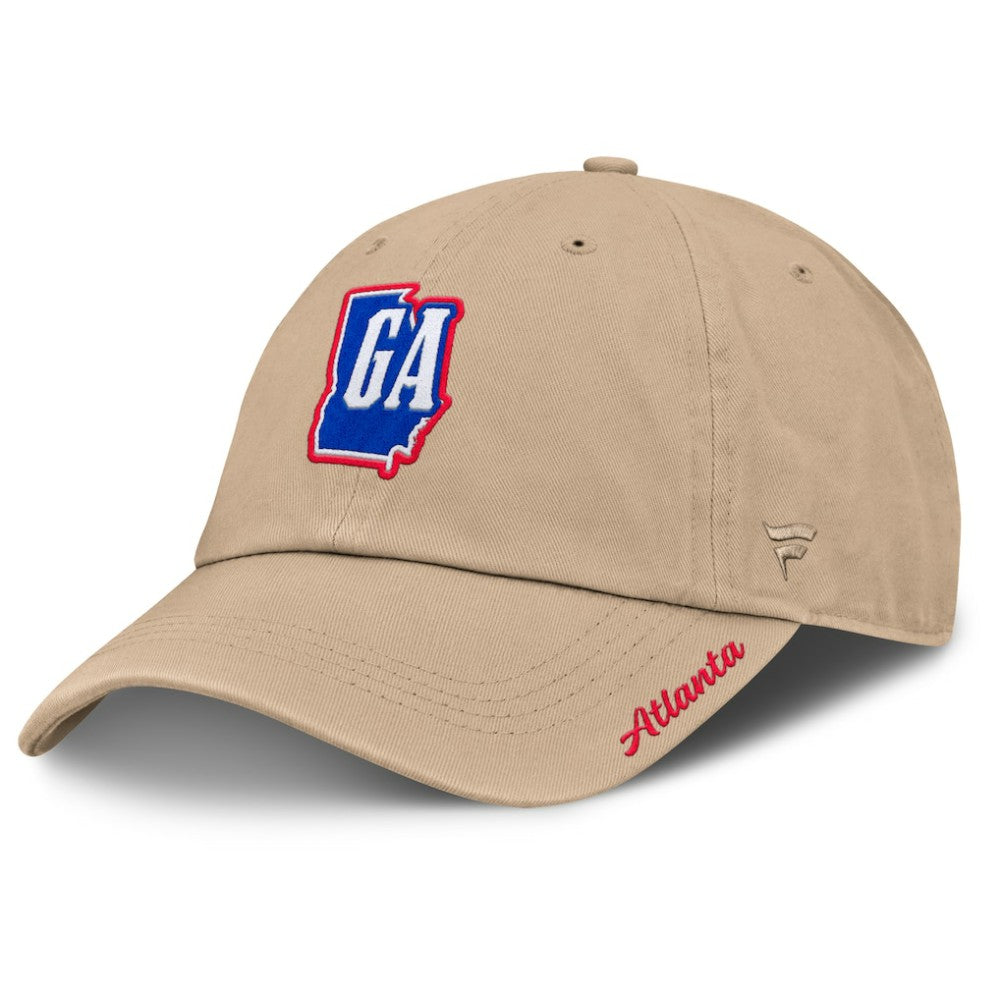 Atlanta Braves Women's Cooperstown Collection Adjustable Hat Tan