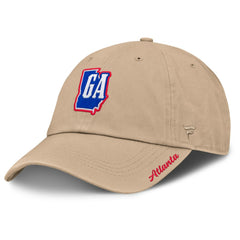 Atlanta Braves Women's Cooperstown Collection Adjustable Hat Tan