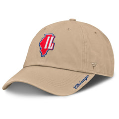 Chicago Cubs Women's Cooperstown Collection Adjustable Hat Tan
