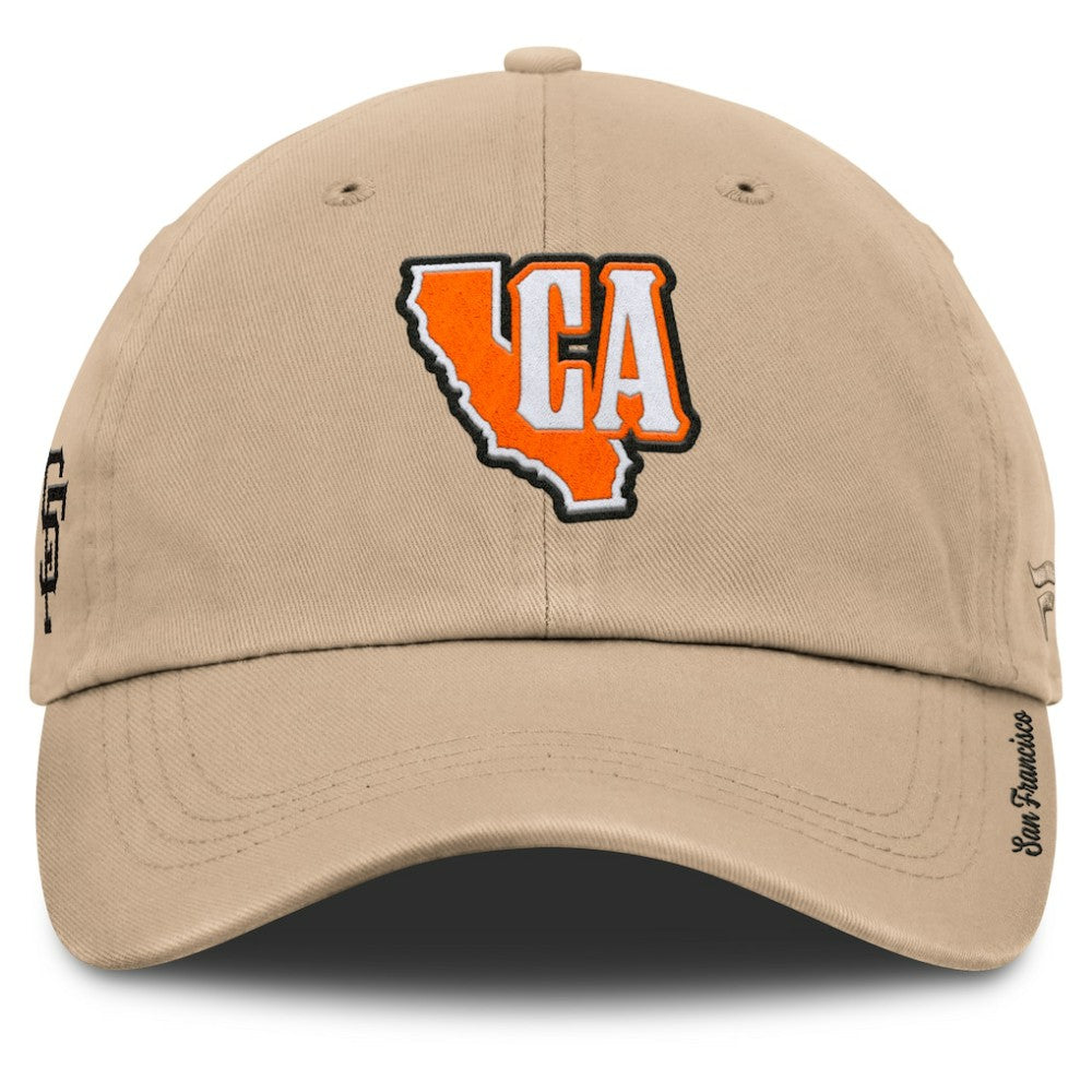 San Francisco Giants Women's Cooperstown Collection Adjustable Hat Tan