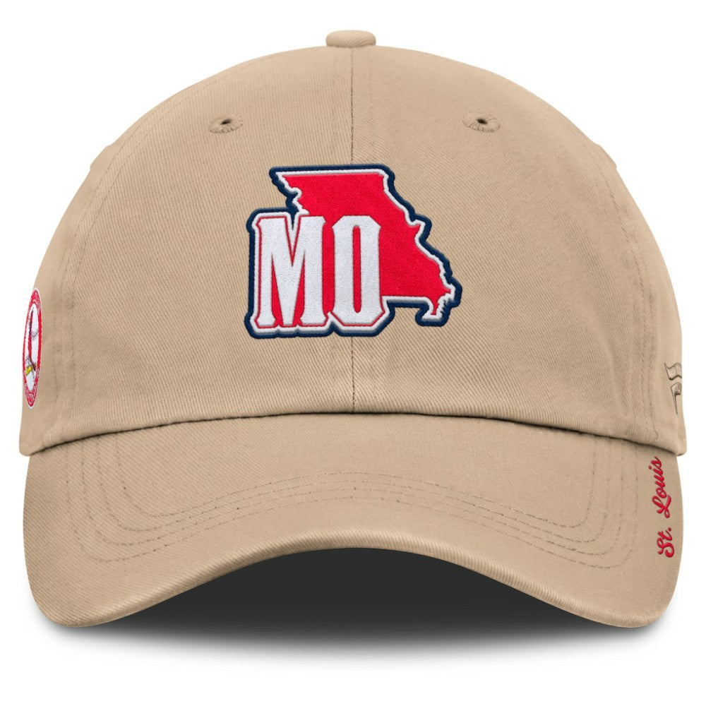 St. Louis Cardinals Women's Cooperstown Collection Adjustable Hat Tan