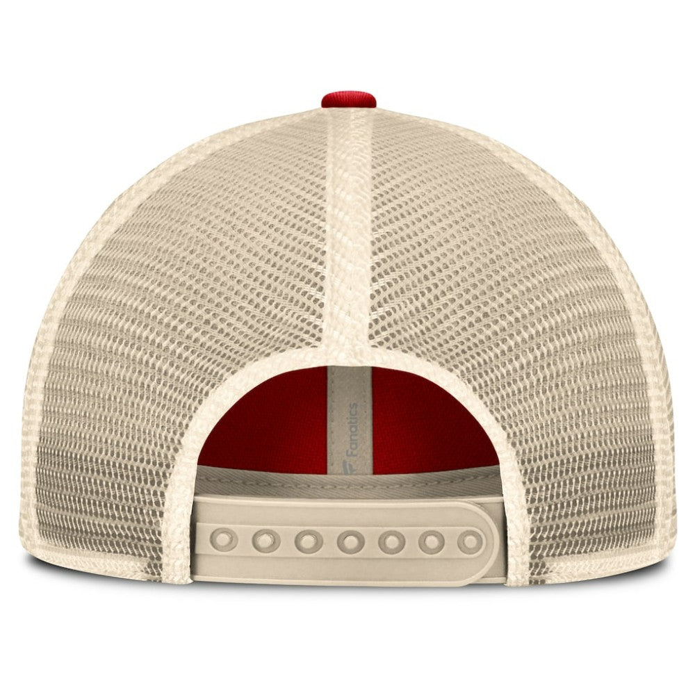 St. Louis Cardinals Cooperstown Collection Eastbound Mesh Adjustable Hat Red/Natural